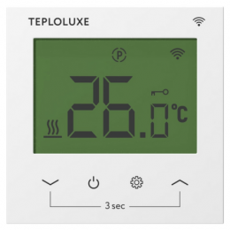 Терморегулятор электронный Теплолюкс Pontus wi-fi белый